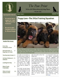 the paw print newsletter - September 2022