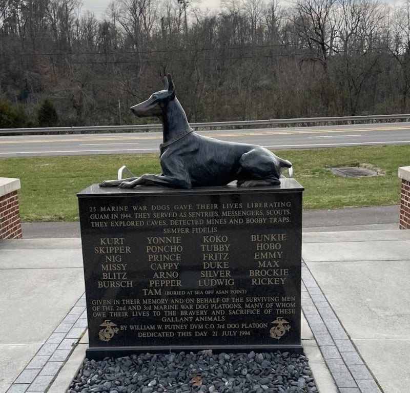 UT war dog memorial