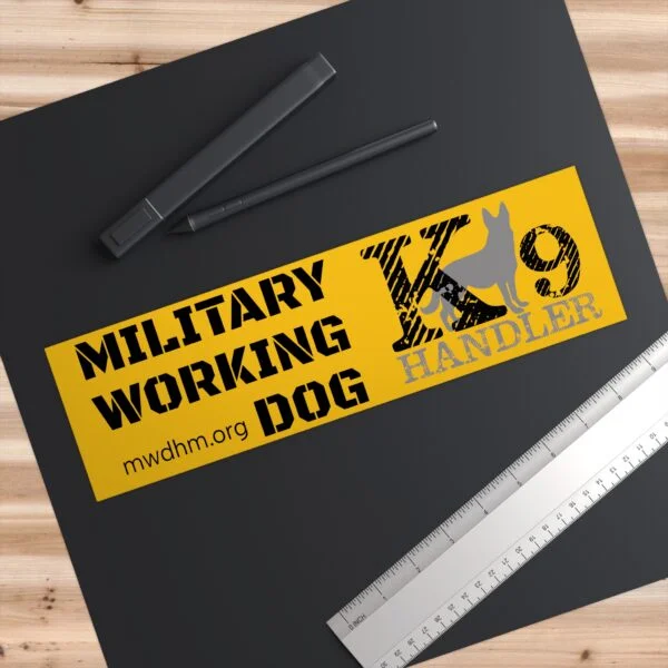 K9 Handler Bumper Stickers - Image 3
