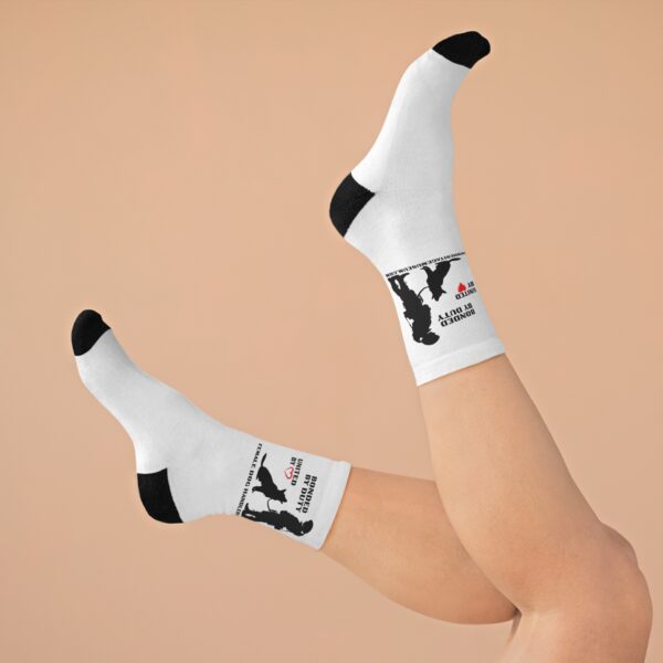 Bonded by Duty - United in Love Recycled Poly Socks