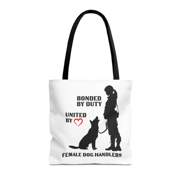 Bonded by Duty - United by Love Tote Bag (2-sizes)