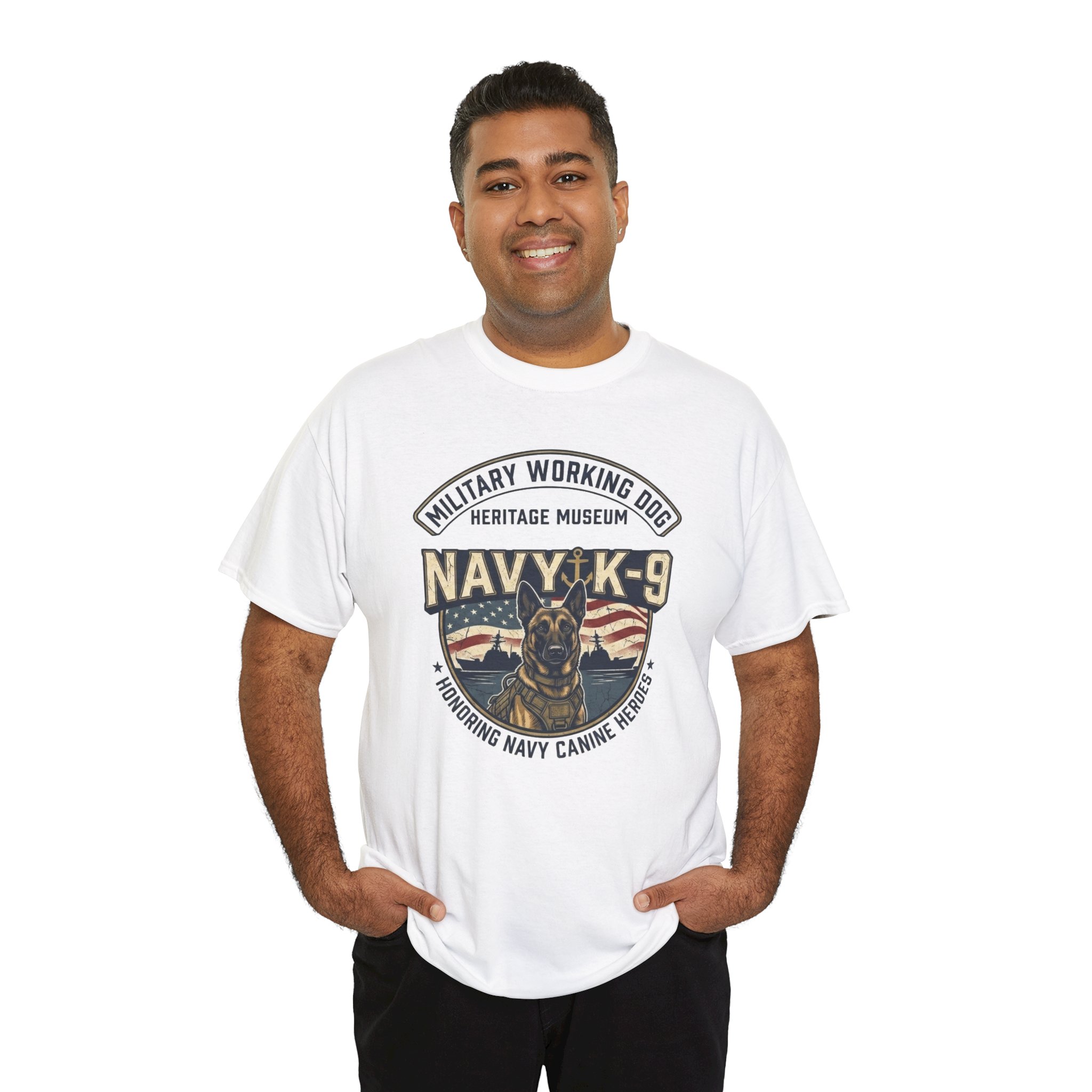 Honoring Navy K9 Handlers T-shirt - Image 4