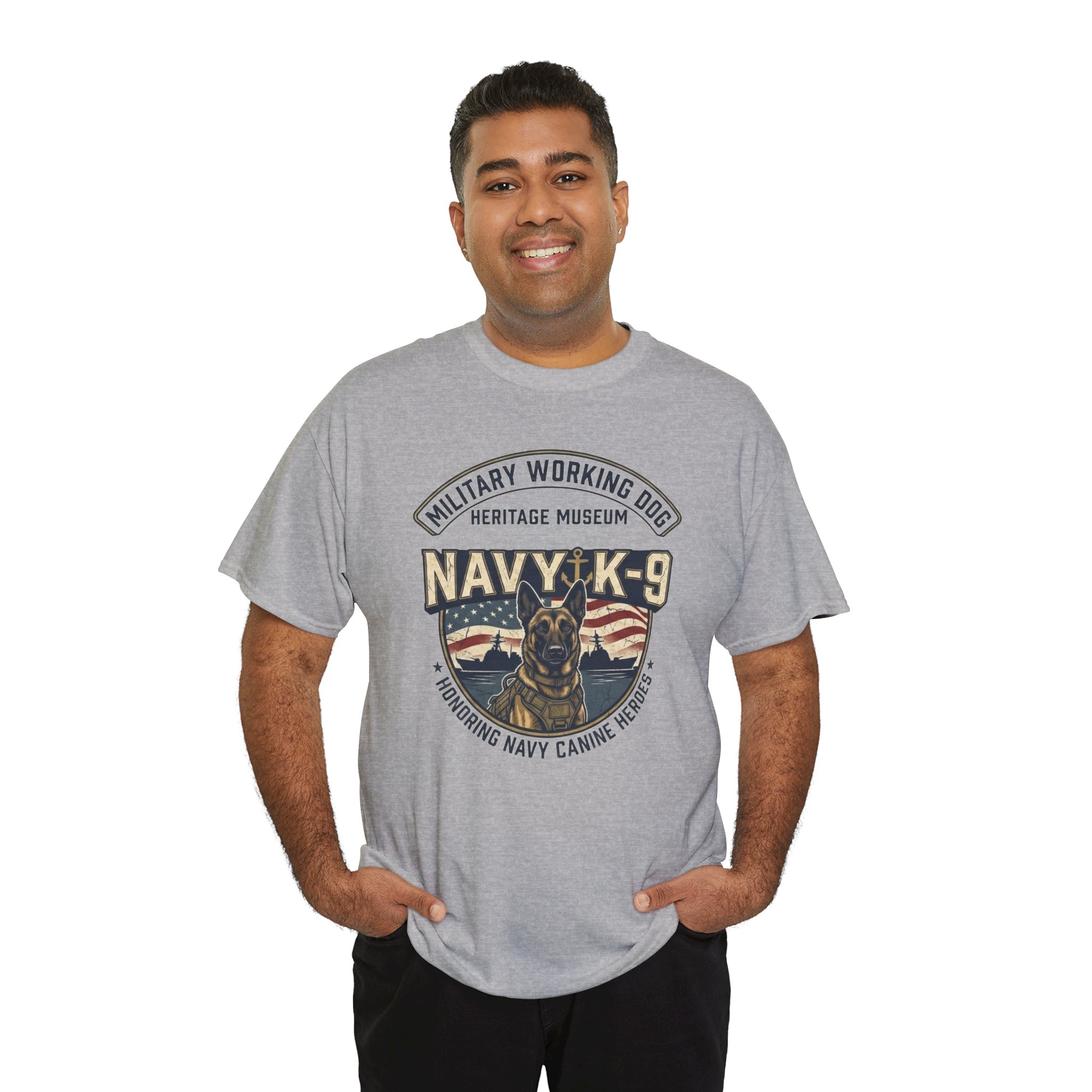 Honoring Navy K9 Handlers T-shirt - Image 2